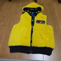 BABYDOLL フリースベスト リバーシブル　90cm