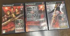 PS2_真・三國無双3シリーズ_3本セット_動作確認済