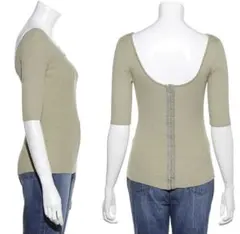 SNIDEL ORGANIC ハーフスリーブニット SWNT194065のサムネイル