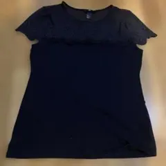 H&M 半袖カットソー ブラック Mサイズ