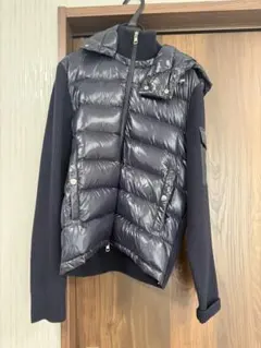 MONCLER ニット切替ダウンジャケット