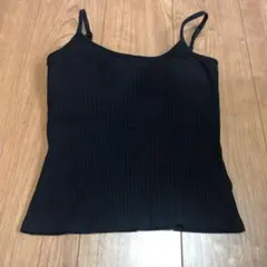 背中開きキャミソール/ブラックFree