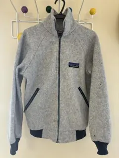 パタゴニア　Patagonia フリース　デカタグ　三角タグ　パイル　グレー