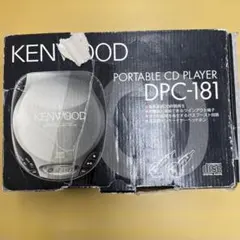 KENWOOD ポータブルCDプレーヤー DPC-181 本体のサムネイル