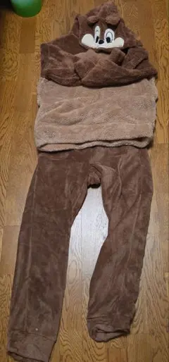 チップ フリース パジャマ 上下セット