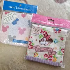 ☆東京ディズニーリゾート☆ミニタオル2枚セット♪ミッキーミニーのサムネイル
