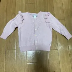 ラルフローレン カーディガン ピンク ガールズ