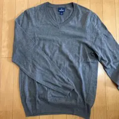 OLD NAVY グレー Vネックセーター Lサイズ