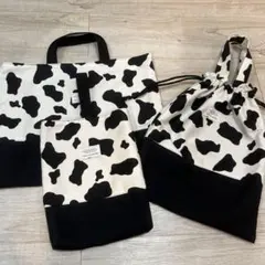 入園入学グッズ　牛柄