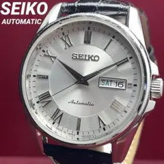 SSA337J1 自動巻き 腕時計 SEIKO 稼働 ホワイト セイコー 裏スケ 