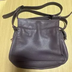 ヴィータフェリーチェ VitaFelice 本牛革巾着ショルダーバッグ