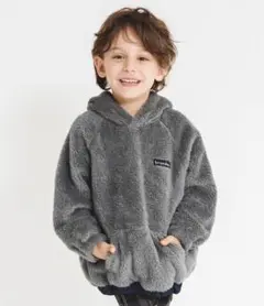 branshes ブランシス ボア パーカー 140 フリース キッズ アウター