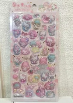 正規品　うるちゅるポップシール　サンリオキャラクターズ