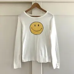 athletic wear MASON スマイルロンTEE ホワイト BEAMSのサムネイル