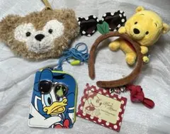 ダッフィー ポーチとキャラクターグッズセット