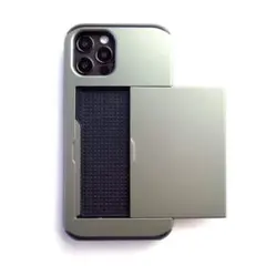 カードホルダー付 iPhone17 ケース Air など他サイズあり♪ 深緑のサムネイル
