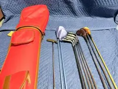 ゴルフクラブ キャディバッグ 11本 セット マルマン等 まとめ売り