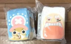 ワンピース一番くじE賞　ぬいぐるみマルチケース2種