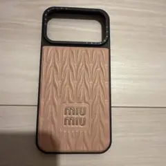 MIU MIU iPhoneケース　17プロマックス　ピンクのサムネイル