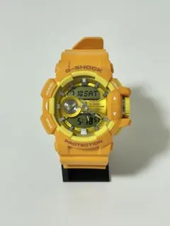 カシオ CASIO G-SHOCK GA-100A イエロー 稼働品 - メルカリ