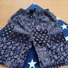 バンダナ柄 ハーフパンツ 160サイズ