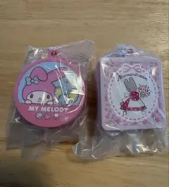 サンリオキャラクターズクッキー缶チャーム【マイメロディ＆マカロンクリーム】