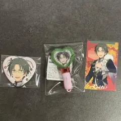 あんスタ 蓮巳敬人 ハート缶バッジ ミニペンライト カードコレクションスタフォニ