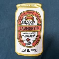Laundry ランドリー ビール缶 Tシャツ L グリーン 90s 希少一点物