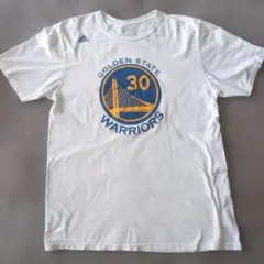 アディダス NBA ウォリアーズ カリー #30 Tシャツ ホワイト L