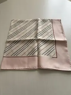 BURBERRY ストライプデザインスカーフ M