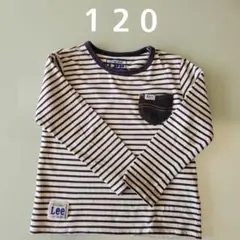 Lee キッズTシャツ 120　ボーダー　カットソー
