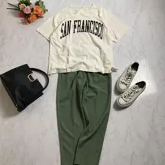 カジュアルコーデ　春夏　Ｍサイズ　2点セット　グレイル新品パンツ　他