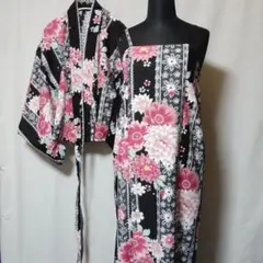新品 レディース 二部式 浴衣 セパレート ゆかた 花柄