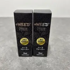 新品未開封】＋WEED リキッド CBD ハーブフレーバー 2本セット - メルカリ