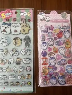 お値下げ中　ちいかわ 3Dリリーフステッカーセット