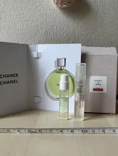 CHANEL EIGHT & BOB 香水サンプル2種セットフルーティフローラルのサムネイル