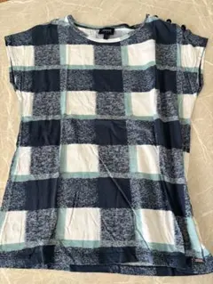 ARMANI JEANS チェック柄 カットソー Sのサムネイル