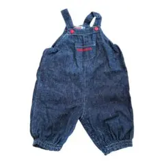 ミキハウス デニムオーバーオール M