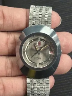 RADO DIASTAR 自動巻き 腕時計 ゴールドカラー ダイヤ 24p - メルカリ