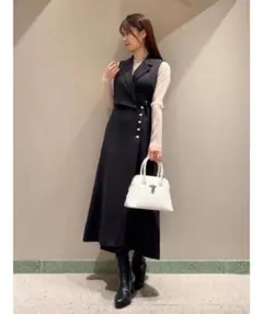 2025年最新】SNIDEL ラップテーラードジャンパースカートの人気