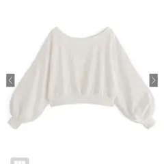 オフショルダースウェットトップス ［pm392］