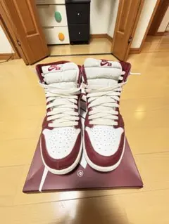 Nike Air Jordan 1 白/赤 ハイカット　27.5cm