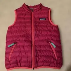 patagonia ピンク　ダウンベスト 110センチ　5T