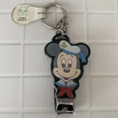 レア❗️ レトロ　ミッキーマウス　爪切り　キーホルダー