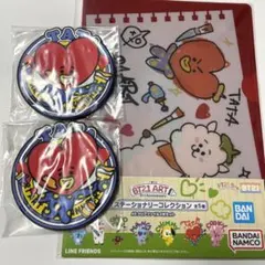 BT21 一番くじ ART 5th Anniversary タタ コースター