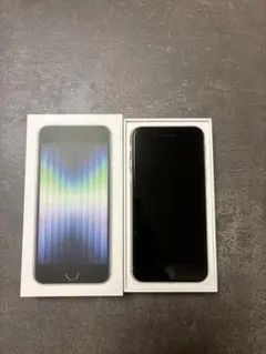 Apple iPhone SE (第3世代) スペースグレー 本体　128GB
