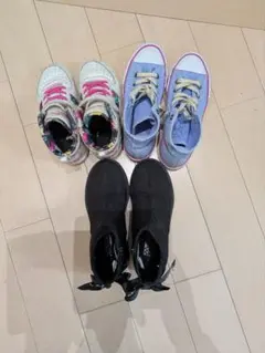 VANSとCONVERSEのキッズスニーカーセット