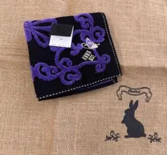 ANNA SUI 蝶デザインタオルハンカチ