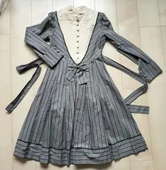 【最終お値下げ】Victorian Maiden ストライプ ワンピース 楽天市場】【中古】Victorian maiden / レジメンタルストライプ