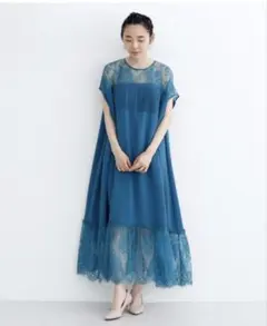 フラダンス用 ベルベット ライムグリーンドレス (極美品) - メルカリ